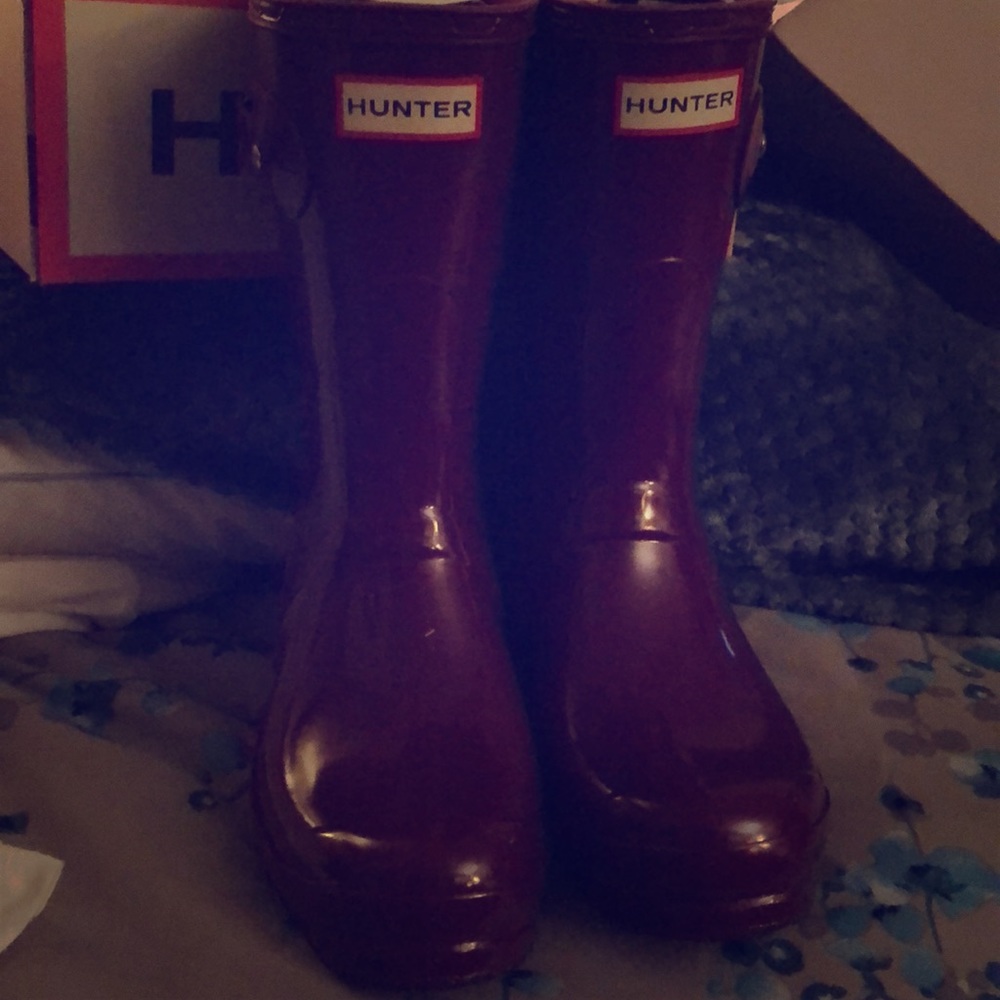 Hunter rain boots
